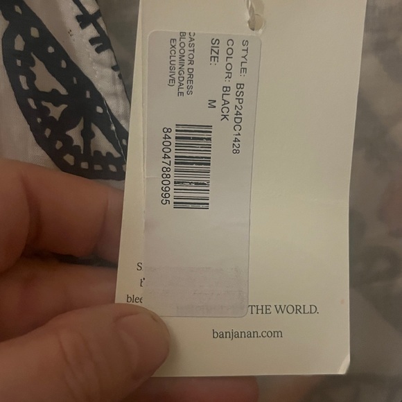 New Banjanan Castor Dress - Black and Pink Floral size M - Picture 14 of 16